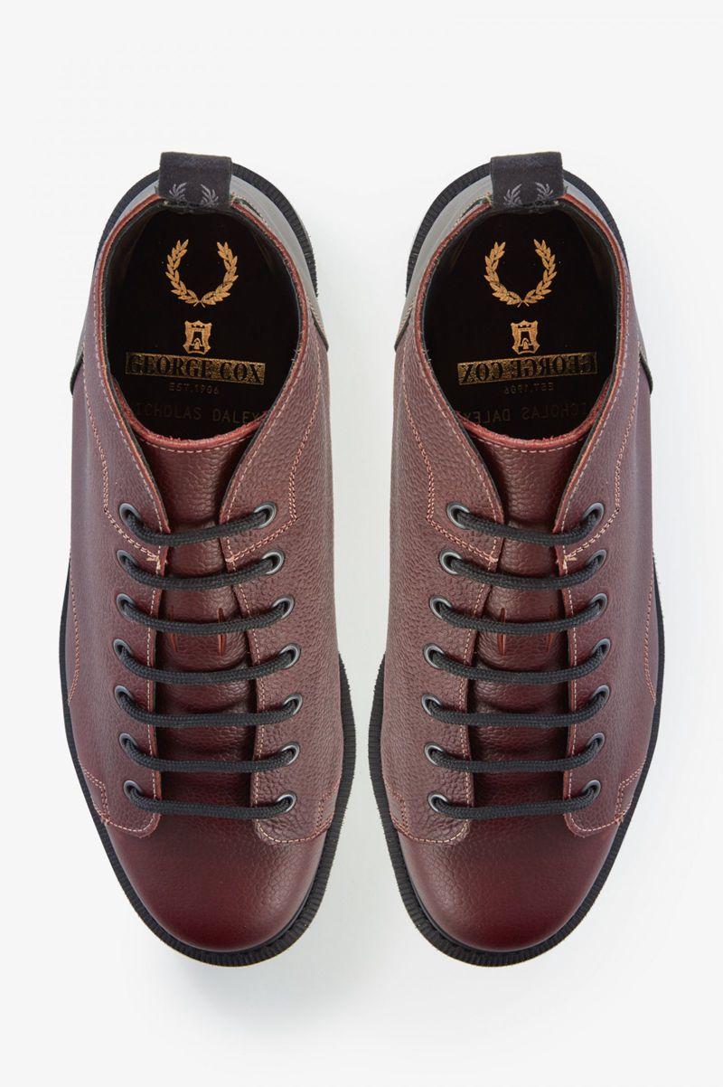 Brown Fred Perry SB8069 Men's Shoes | PH 1155TCEV